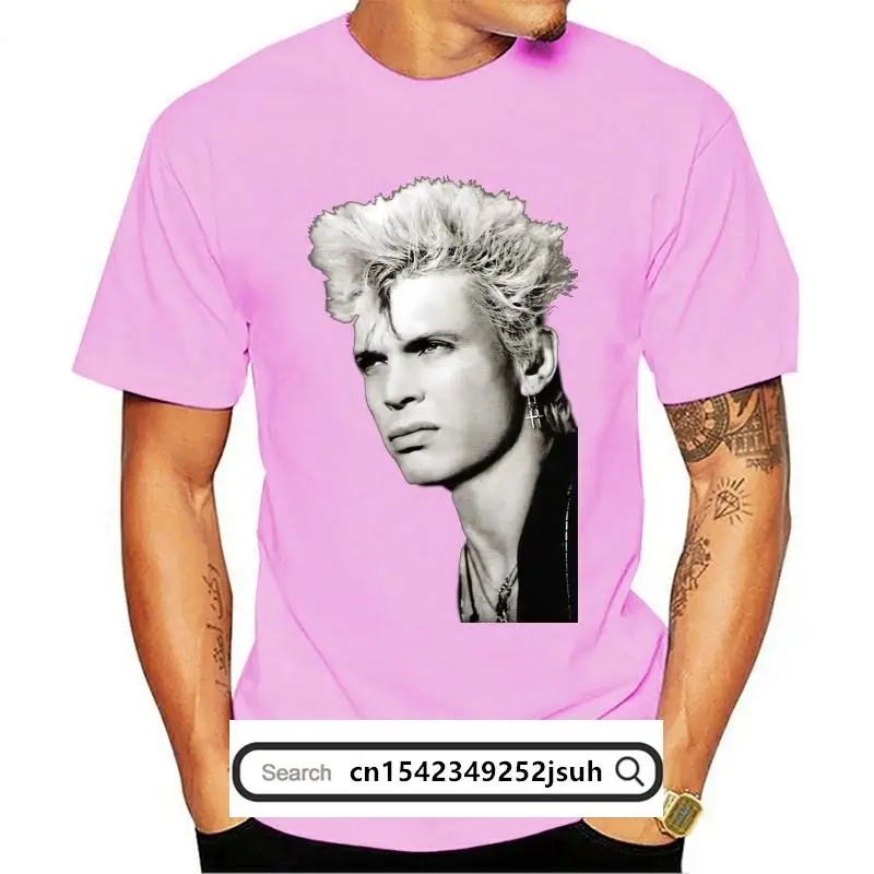 

New LADIES BLACK T-SHIRT BILLY IDOL GEN-X GOTH GOTHIC PUNK ROCK GENERATION S-2XL(1)