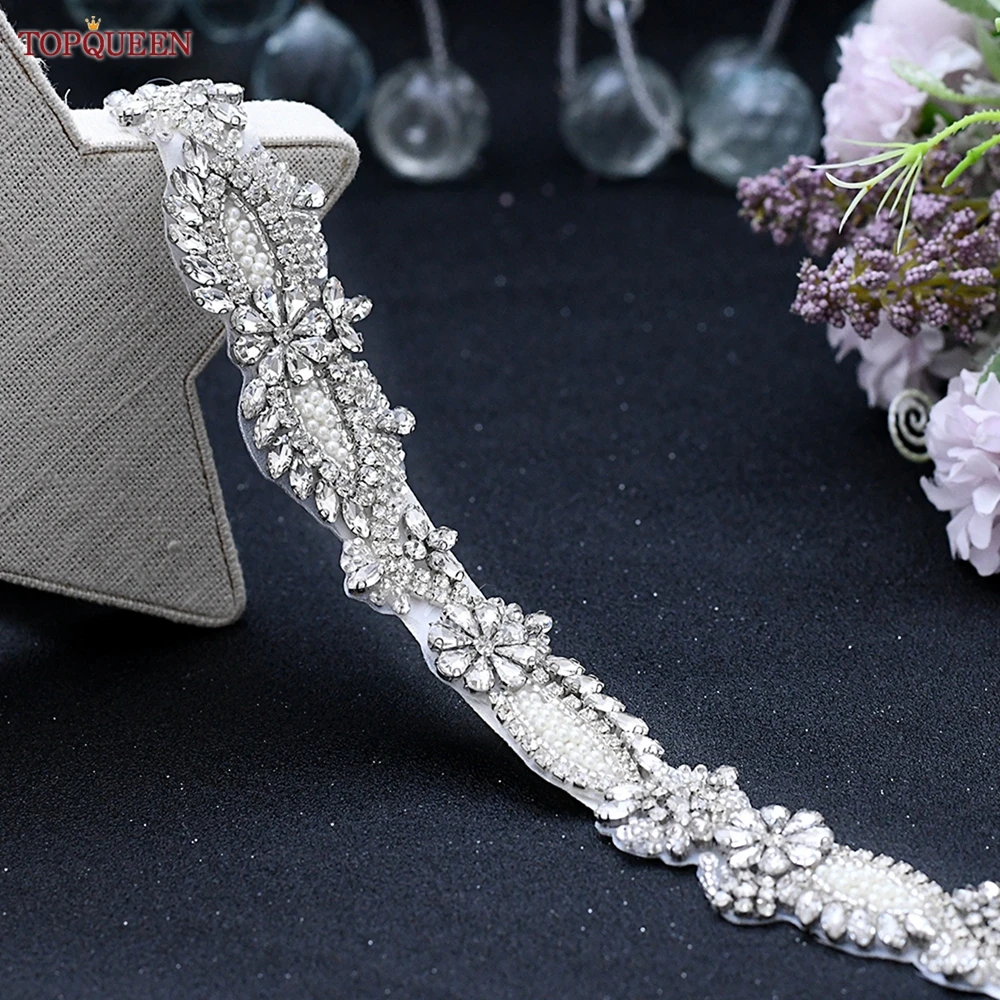 Luxury Bridal Belts with Rhinestone Bride Wedding Accessories Belt for Women