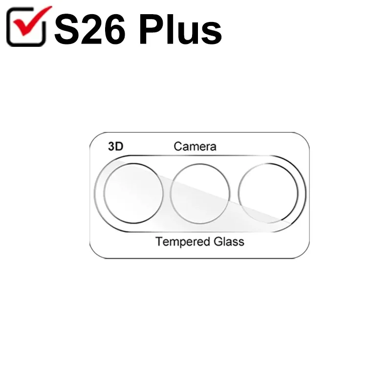 Premium Tempered Glass Camera Protector - Ultra-Clear Lens Protective Film