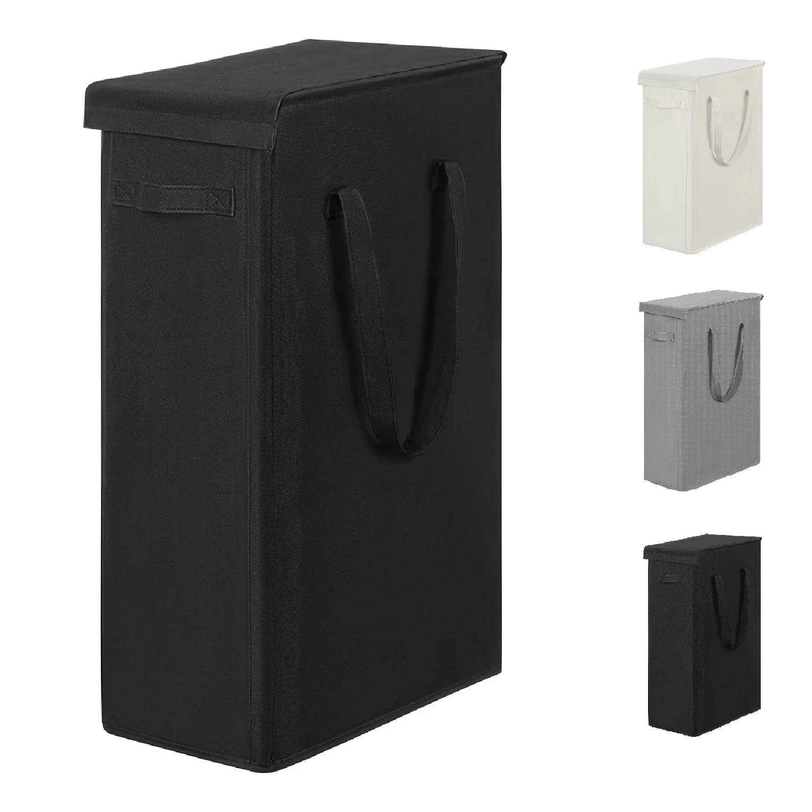 1PC 60L/15.85Gal Laundry Basket With Handles And Lid,Closed Laundry Hampers,Suitable For Bedrooms,Bathtubs, Laundry,Dormitories