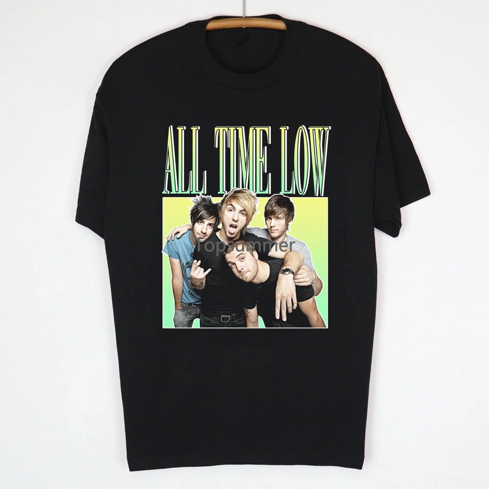 

All Time Low Band T Shirt Cotton Size S-4Xl Short Sleeve Zc2167