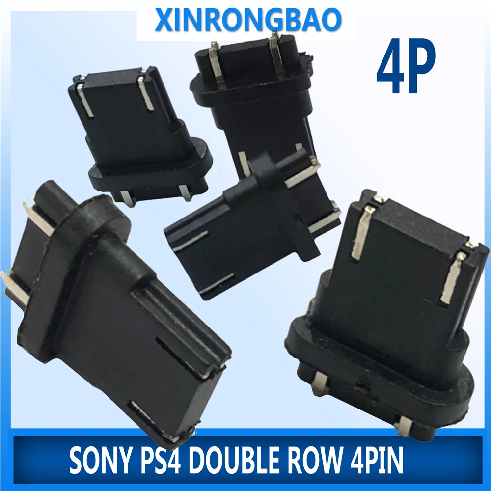 

Двухрядный 4-контактный разъем питания, подходит для SONY PS4, коннектор для PS4, зарядный терминал TP4