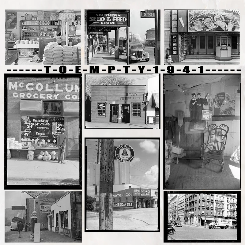 Walker Evans In Bianco E Nero Fotografia Poster Stampa Su Tela 1940S American City Landscape Wall Decor Foto Vintage Decor