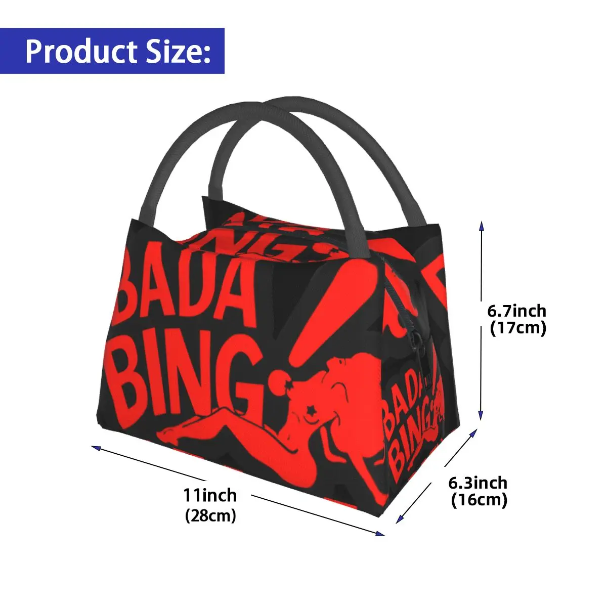 Bada Bing Portable insulation bag for Cooler Thermal Food Office Pinic Container