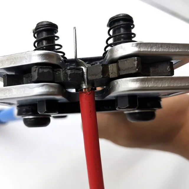 أدوات يدوية كابل العقص كماشة HX-50B 6- 50mm2 AWG 8 - 1/0 مناسبة ل عروة كابل السيارات النحاس ذراع بنهايته حلقي صدفي