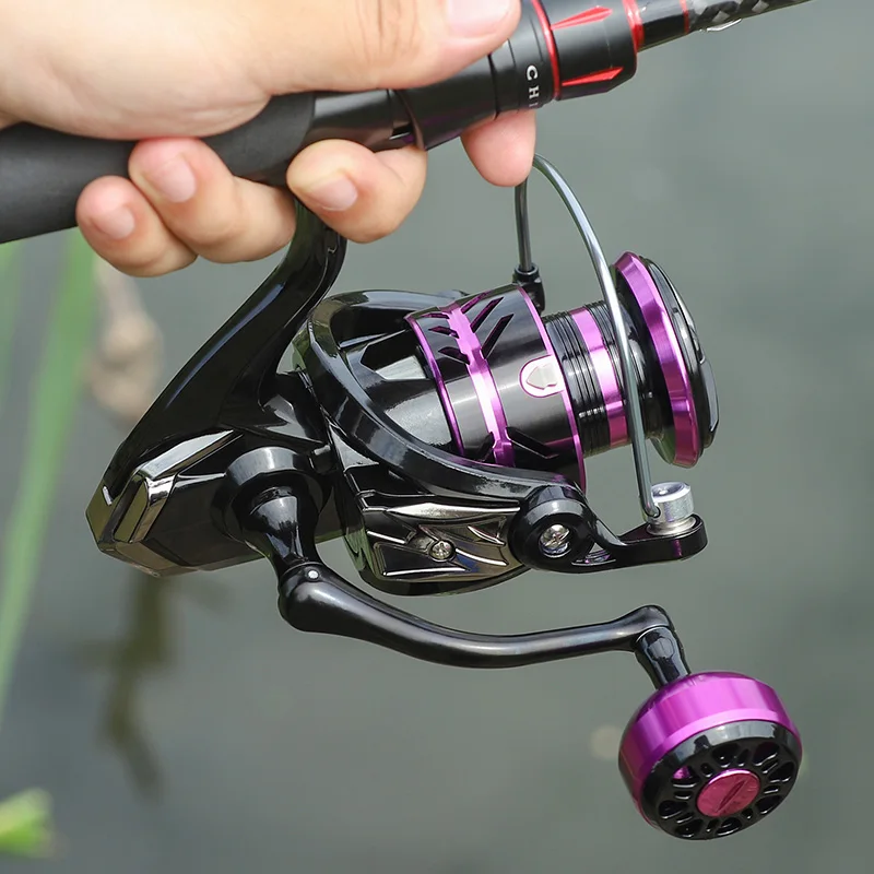 LINNHUE Mini Fishing Reel 500 Size Spinning Reel Max Drag 5-8kg Super Light  High Quality Saltwater Reel Winter Fishing Pesca