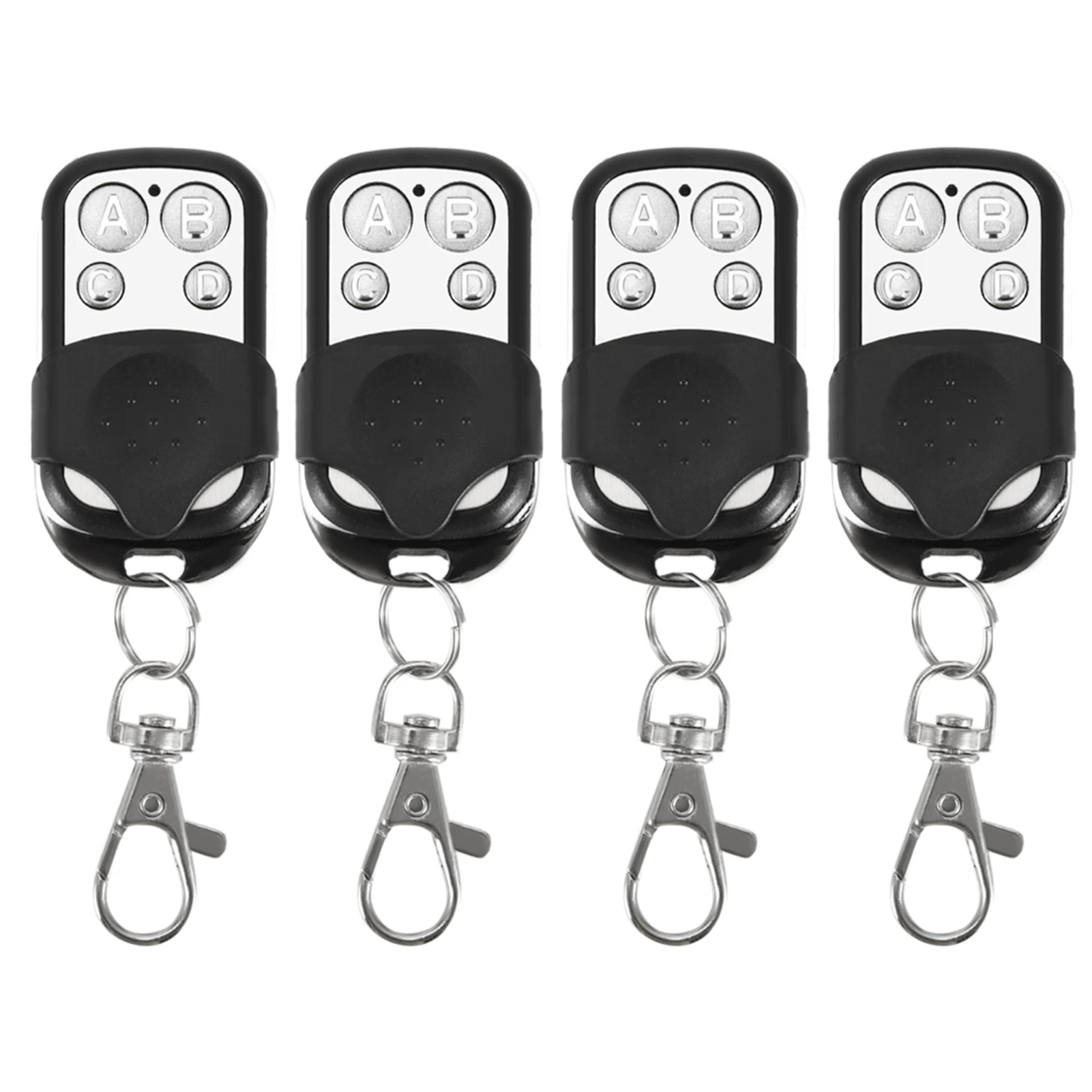 Universal Cloning Wireless Remote Control Key Fob Car Garage Door Gate 433.92mhz 4pcs