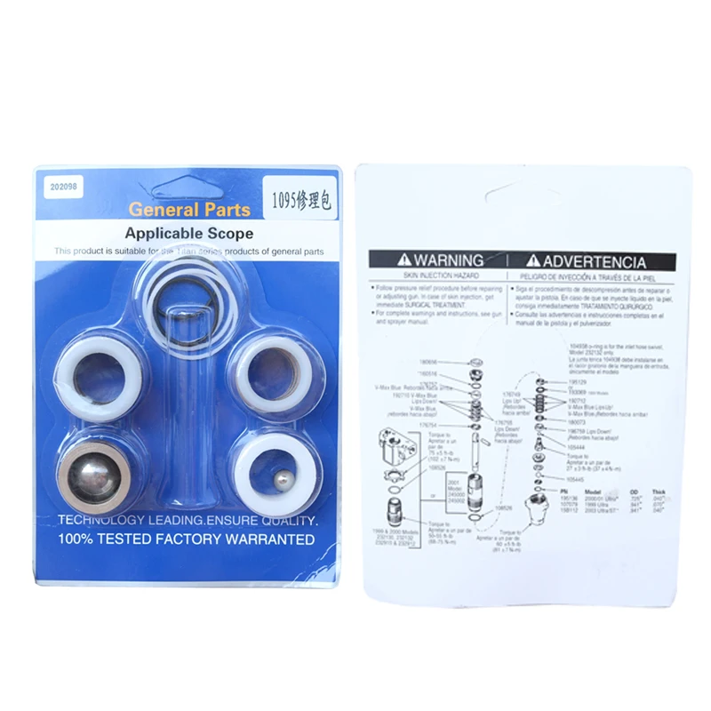Airless Sprayers Pump Repair Kit 248213 Sealing Ring Fit GRC Machine1095 5900 15