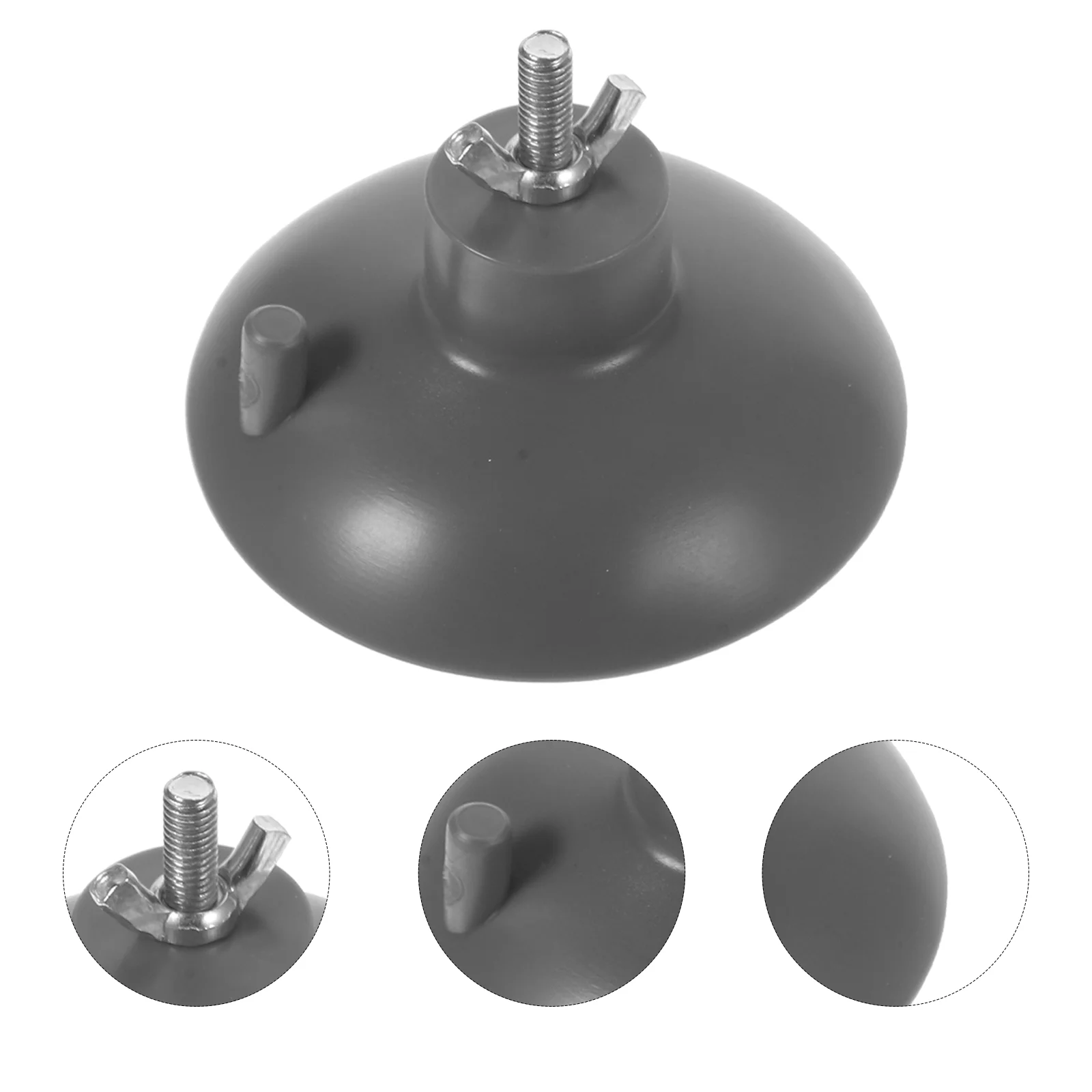 

2Pcs PVC Meat Grinder Sucker Portable Sausage Stuffer Sucker Replacement PVC Suction Cup