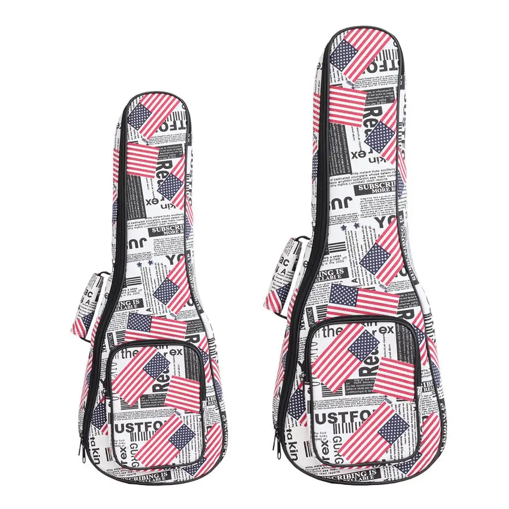 

Waterproof Canvas Ukulele Storage Bag 4 String Guitar Soft Case