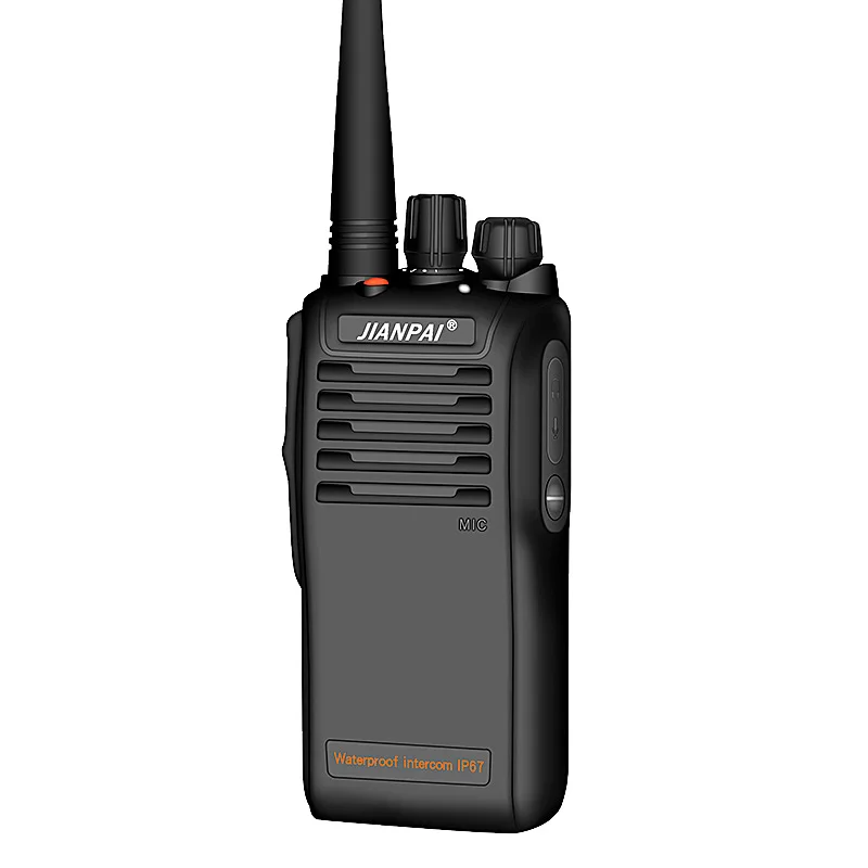 Jianpai P988 walkie-talkie, waterproof walkie-talkie, walkie-talkie high-power civil construction site hotel non-pair handsets