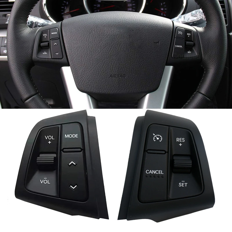 Car Cruise Control Switch Multifunction Steering Wheel Button Bluetooth