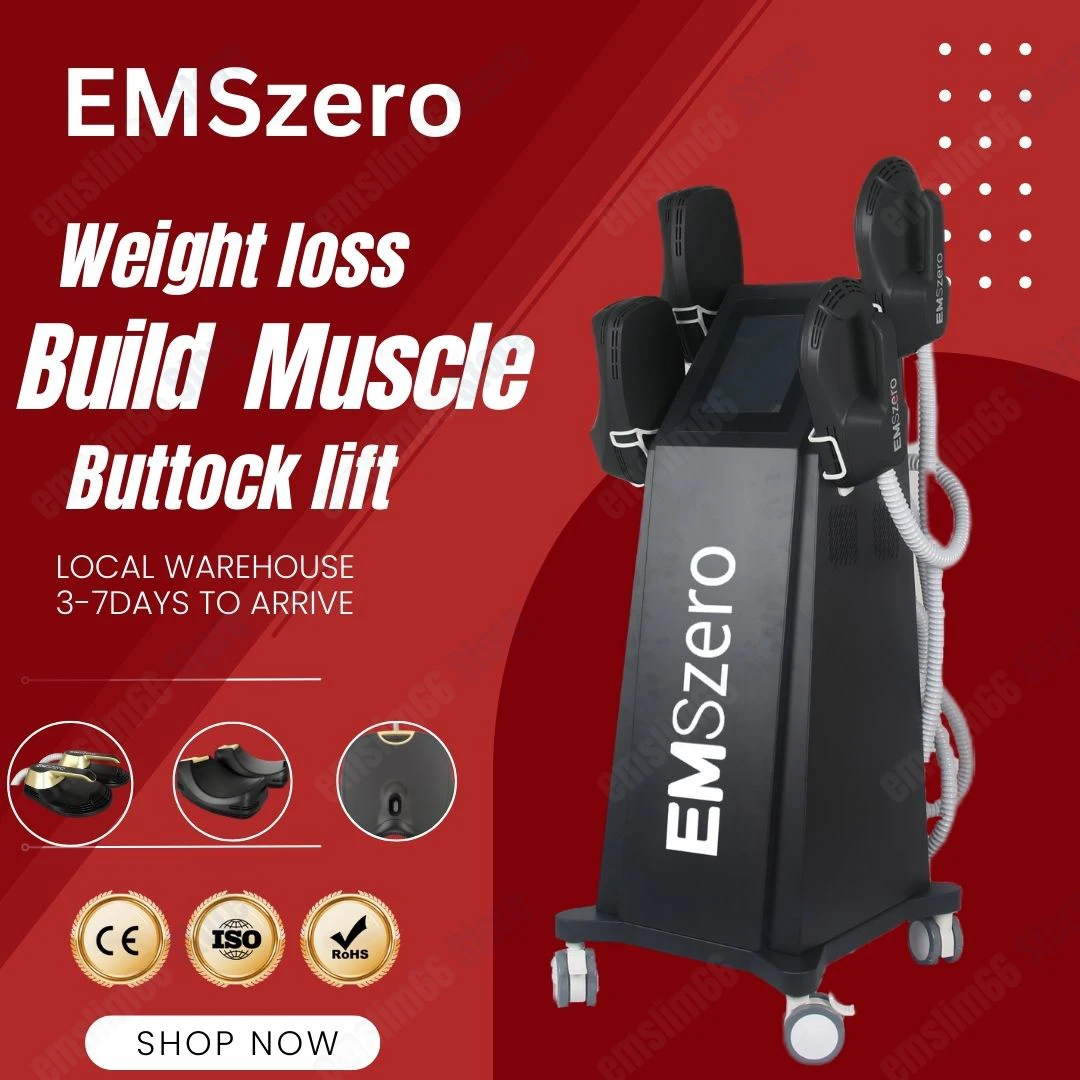 

EMSzero Body Sculpt Slimming EMS Hi-emt NEO Handles with Pelvic Stimulation Pads Electromagnetic Stimulating Muscle Machine