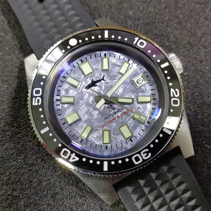 Heimdallr Orologio Subacqueo Da Uomo Vintage 62Mas Vetro Zaffiro C3 Luminoso 300M Resistente All'Acqua Giappone Nh35 Orologio Meccanico Automatico