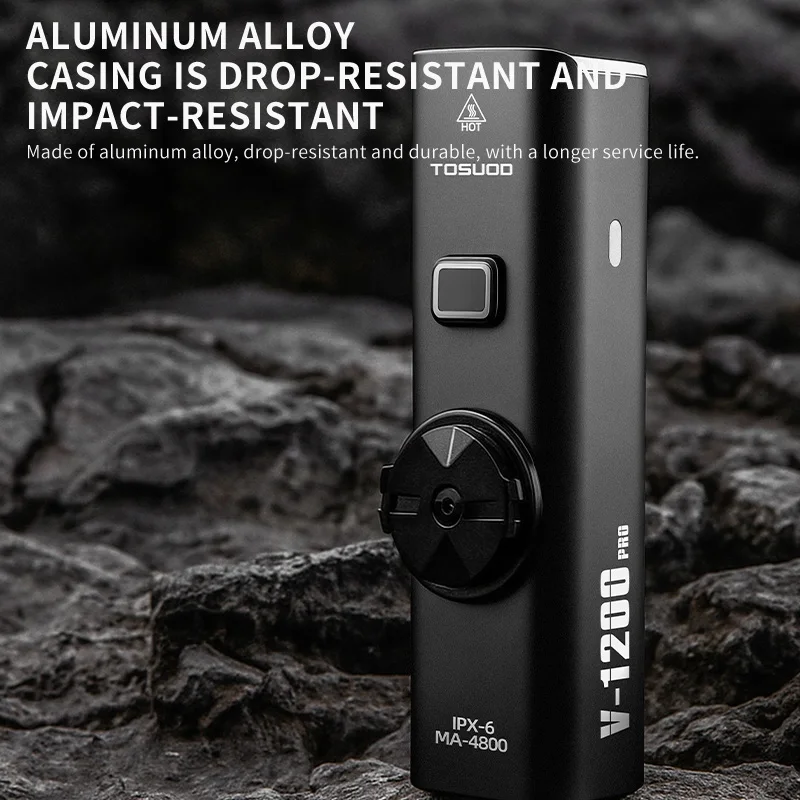 TOSUOD RH-00013 Bicycle Front Light 1200LM Waterproof USB-C Headlight - Image 2