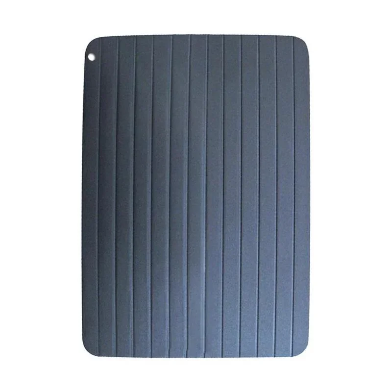 Aluminium Fast Defrosting Tray Frozen Meat Thawing Fresh Healthy Rapid Defrost Plate Food Gadgets Kitchen Tools defrosting tray