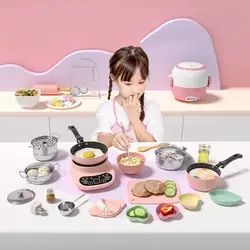 Interaction Food Accessories Toy Play House Simulation Cooking Toys Pretend Play Toy Kitchen Kids Toys Dollhouse Accessories