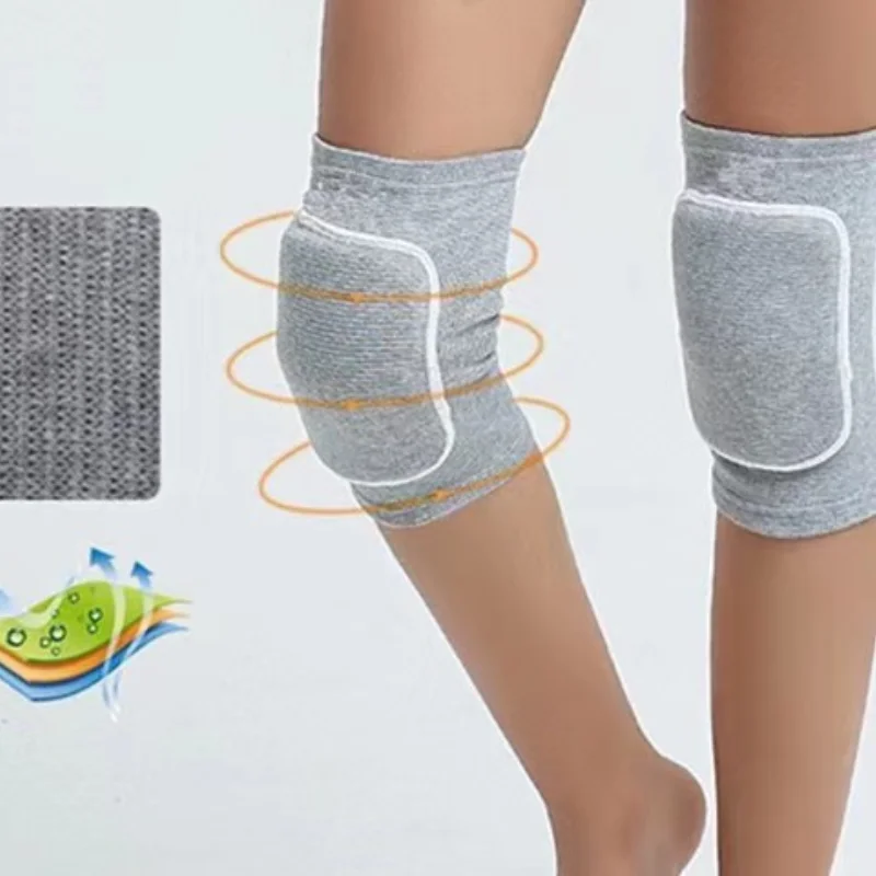 Sports Knee Pads Dance Sponge Knee Pad Warm Volleyball Dance Kneel Anti Collision Exercise Thicken