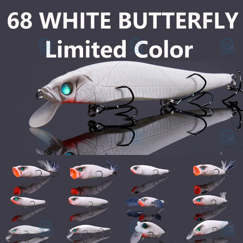 2024.10 NEW WHITE BUTTERFLY JAPAN Megabass Limited COLOR RESPECT68