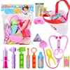 16Pcs Pretend Play Doctor Toy Set Medical Kit Simulation Hospital Role Play Learing Educational Toys For Children Kids Girl 6