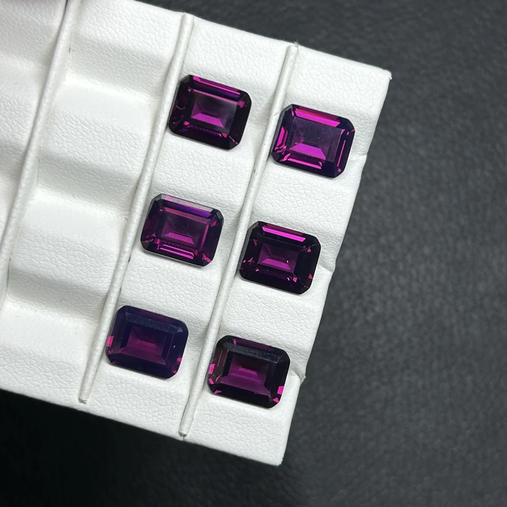

Amethyst Purple Nano Lab Grown Octagon Nano Crystal Gemstone For Jewelry Making