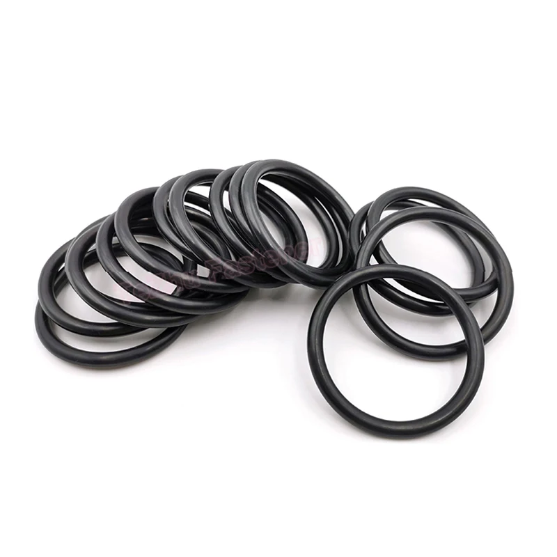 CS 5mm O-Ring NBR O Ring Sealing Gasket OD 15mm-420mm Nitrile Rubber Spacer Oil Resistance Washer Round Shape High Temp rubber o rings,sealing gasket,rubber washers,keycap o rings,silicone o rings