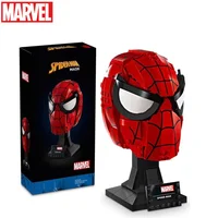 Marvel The Avengers Spiderman Cartoon Doll Building Blocks Children's Assembly Toy Creative Cool Figure Model Boy Holiday Gift 1