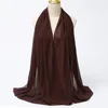 Foulard Hijab en mousseline de soie pour Femme, voile musulman ramadan ,hijab femme musulman,foulard musulmane pour femme, foulard mousseline en Jersey doux de haute qualité hijab islam voile femme musulman,70*180cm