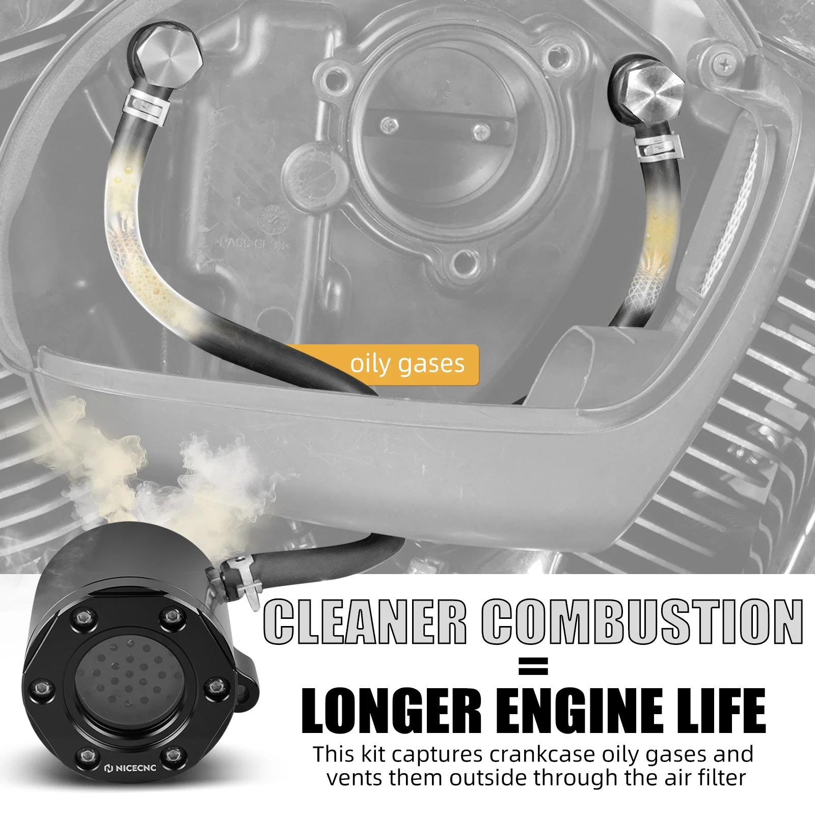 Filtre D'admission Heavy Breather Extreme Pour Harley Touring