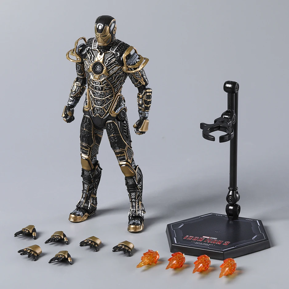 ZD Toys Iron Man 3 MK 22 24 35 41 47 PVC Action Figure Collectible