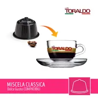 КОФЕ TORALDO |   Dolce Gusto * |   Избранный, поджаренный и обжаренный кофе в Италии. |   Эксellence Неаполитанского кофе (200 капсул, классическая смесь) — изображение 4