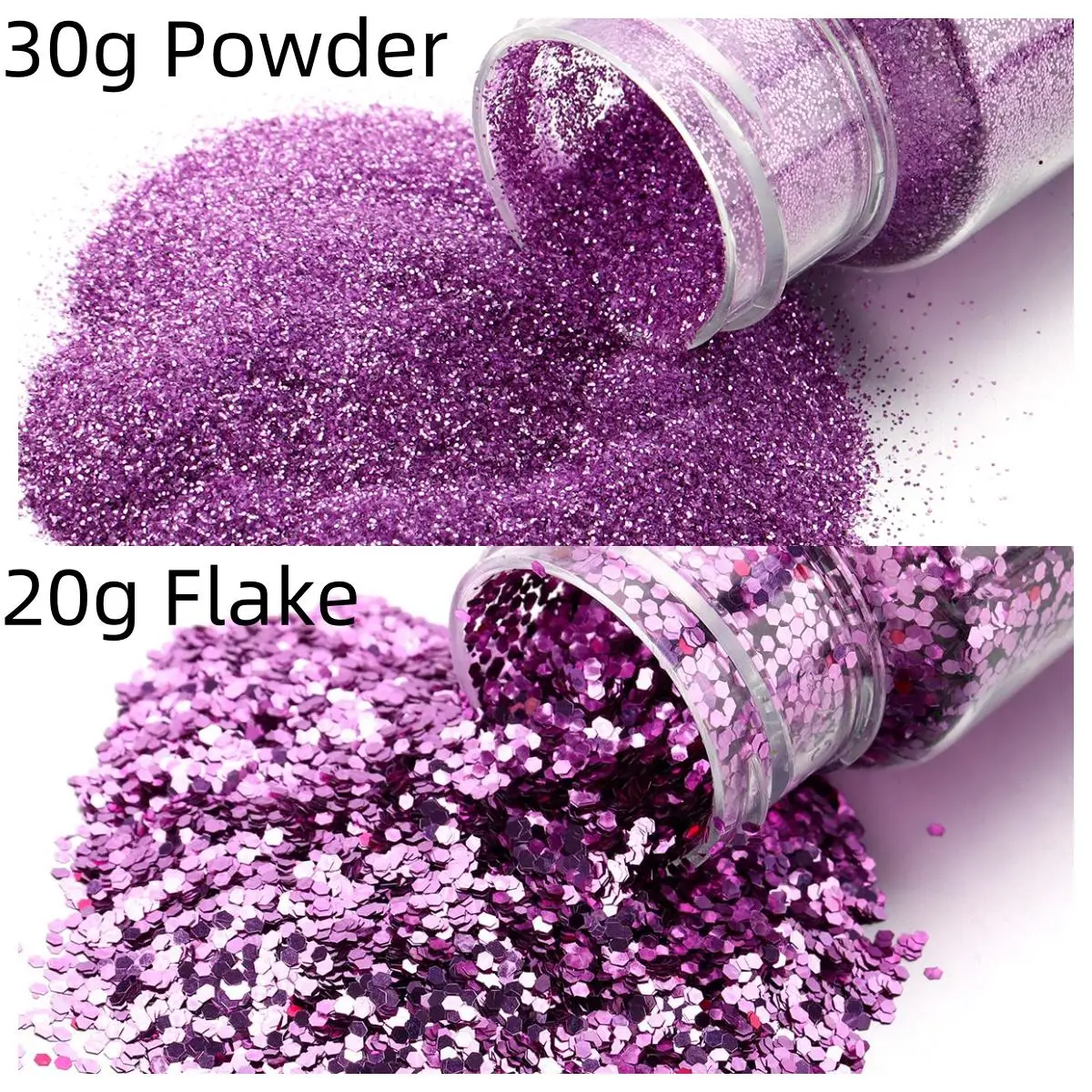 Vibrant Chunky Glitter Sprinkles for Creative DIY Nail Art and Crafts