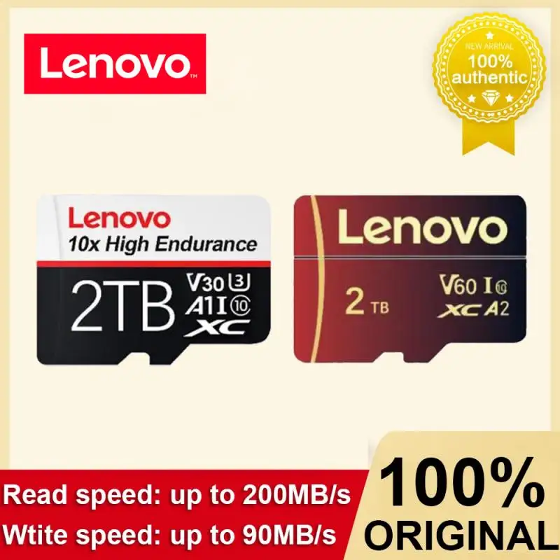 Lenovo 2Tb Flash Memory Card 1Tb 512Gb Micro Tf Sd Card Mini Sd Card Uhs-1 Sd Memory Card 256Gb 128Gb Per Fotocamera Del Telefono Nintendo