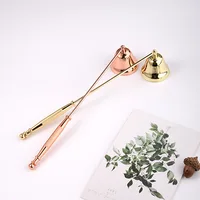 Candle Cover Bell-shape Long Handle Candle Holder Stainless Steel Candle Extinguisher Home Accessories Decoration Match Trimming 4