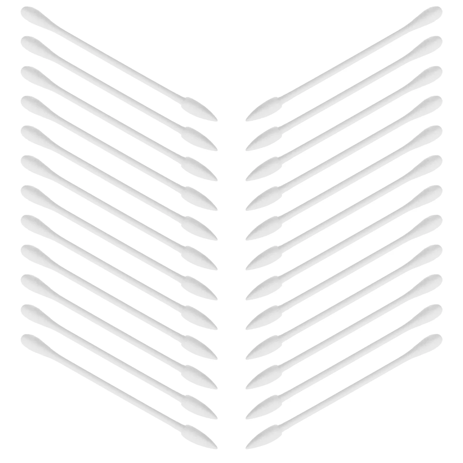 30 Pcs Swabs Beauty Tools Cotton Stick Non-woven Fabric Ear Wax Cleaning Cleaner Travel for