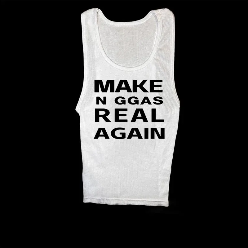 Streetwear Y2K Gothic Weste Hip Hop Sexy Damen Tanktop Harajuku Punk Buchstabendruck Lässig Schick Retro Emo Mädchen Streetwear Top