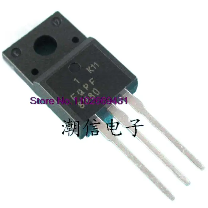 

20PCS/LOT FQPF8N80C FQPF8N80 8A 800V Original, in stock. Power IC