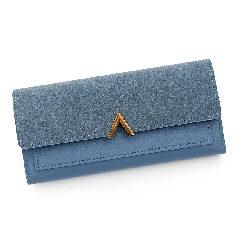 Long Purses For Women Wallet New Fashion Long Coin Purse Card Holder Small Ladies Wallet Female Hasp Mini Clutch billetera bolas 4