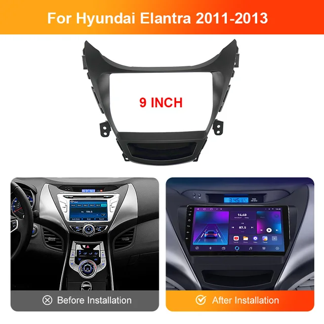 車用ラジオフレーム 三菱アウトランダー 2014年式 9インチ カーオーディオフレーム フェイシアアダプター Android ラジオ 車用フレームフェイシアアダプター  Androidラジオダッシュフィッティングパネルキット 9インチ に適合する アウトランダー 20 トリムフレームベゼル ... に適合する ASX アウトランダー スポーツカー フレームフェイシアアダプター アンドロイド ラジオダッシュフィッティングパネルキッ