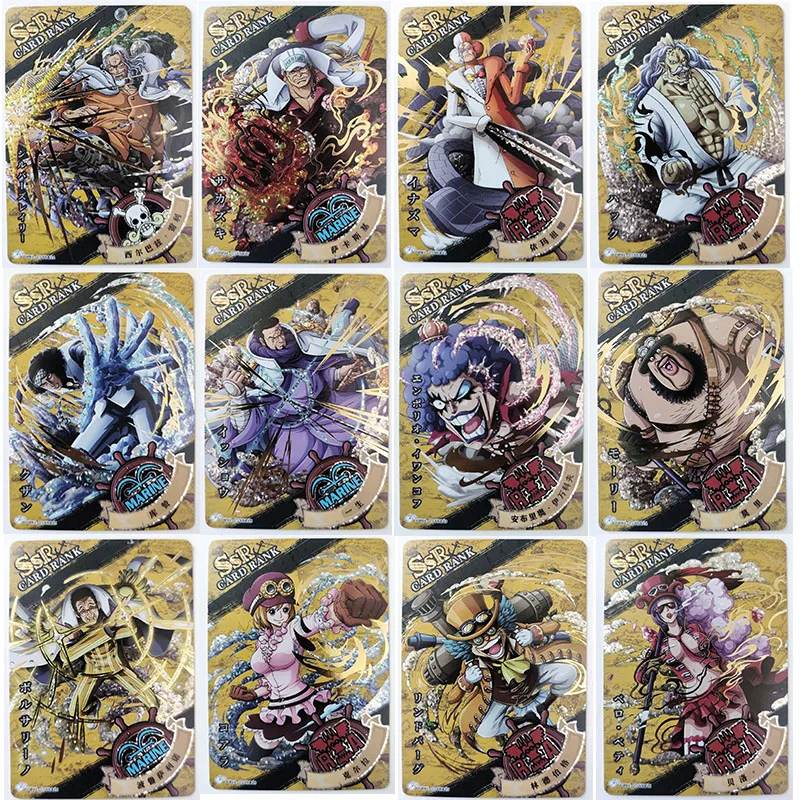 Anime One Piece Silvers Rayigh Kuzan Ssr Collezioni Di Giochi Di Carte Carte Rare Giocattoli Per Bambini Ragazzi Sorpresa Regali Di Compleanno