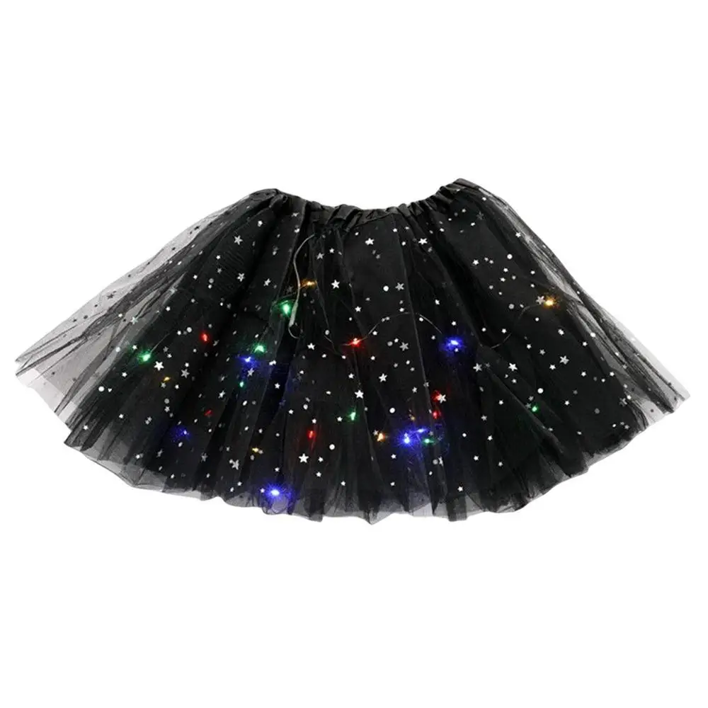 1pc, Jupe Tutu Lumineuse LED, Jupe Fluffy, Accessoire De Scène