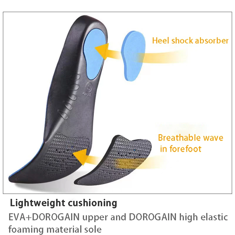 Orthotic Insoles For Arch Support Flatfoot Orthopedic Cushioning_voghion.com