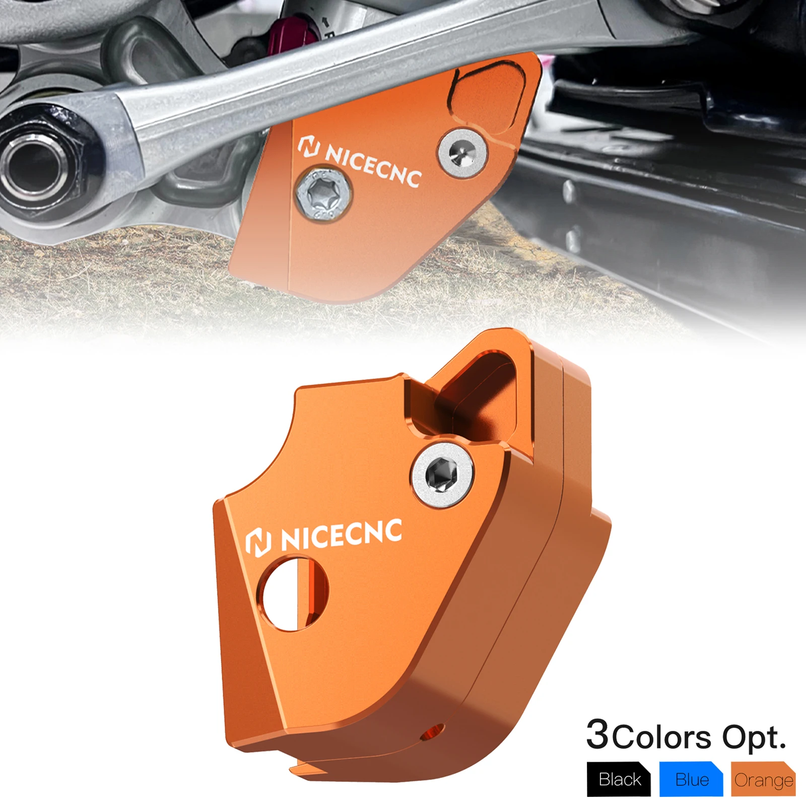 

For KTM 2023-2024 SX250 SX350 SX XC XCF SXF 125 200 250 300 350 400 450 500 Motorcycle Rear Shock Absorber Linkage Cover Guard