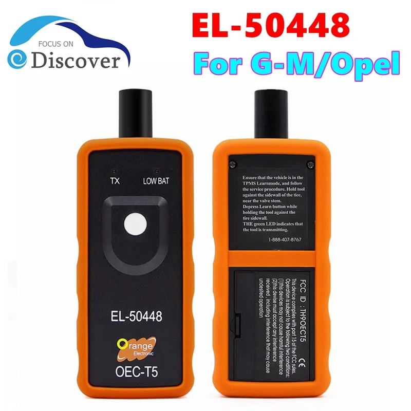 

Electronic Reset Tool EL-50448 Auto Tire Pressure Monitor Sensor TPMS Monitoring System OEC-T5 EL50448 for GM for Opel