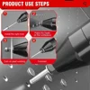 20000N Brushless Electric Rivet Gun 2.4-5.0mm Cordless Rivet Nut Gun Drill Insert Automatic Riveting Tool For Makita 18V Battery 4
