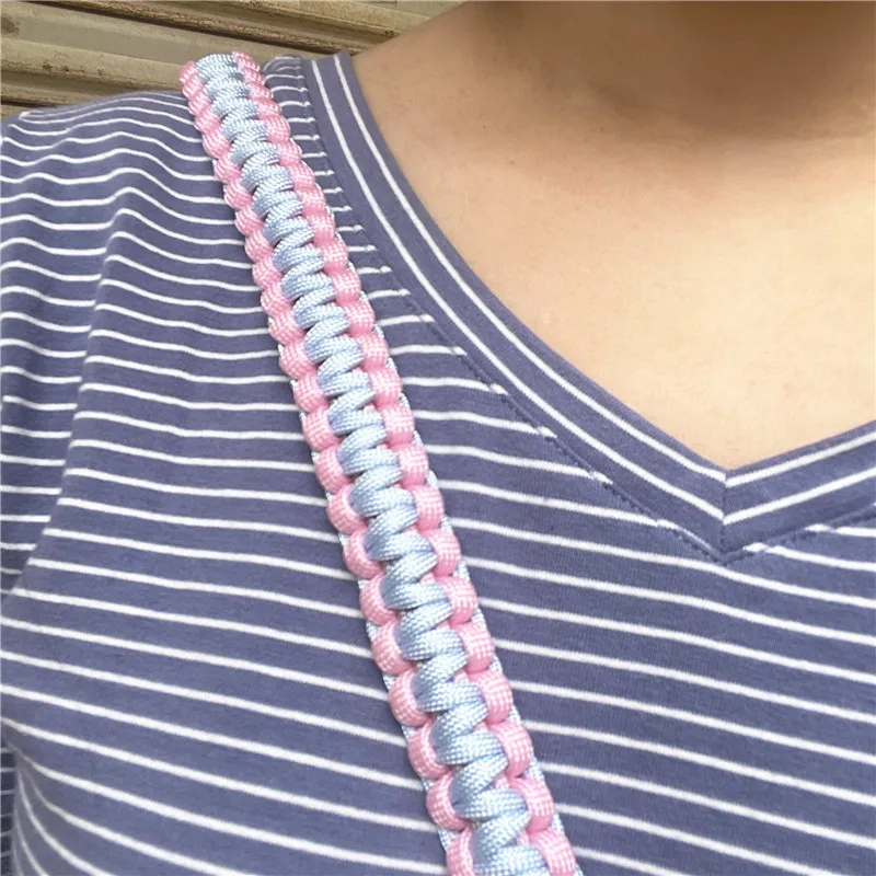 Handmade Crossbody Shoulder Strap with Exquisite Lanyard Design