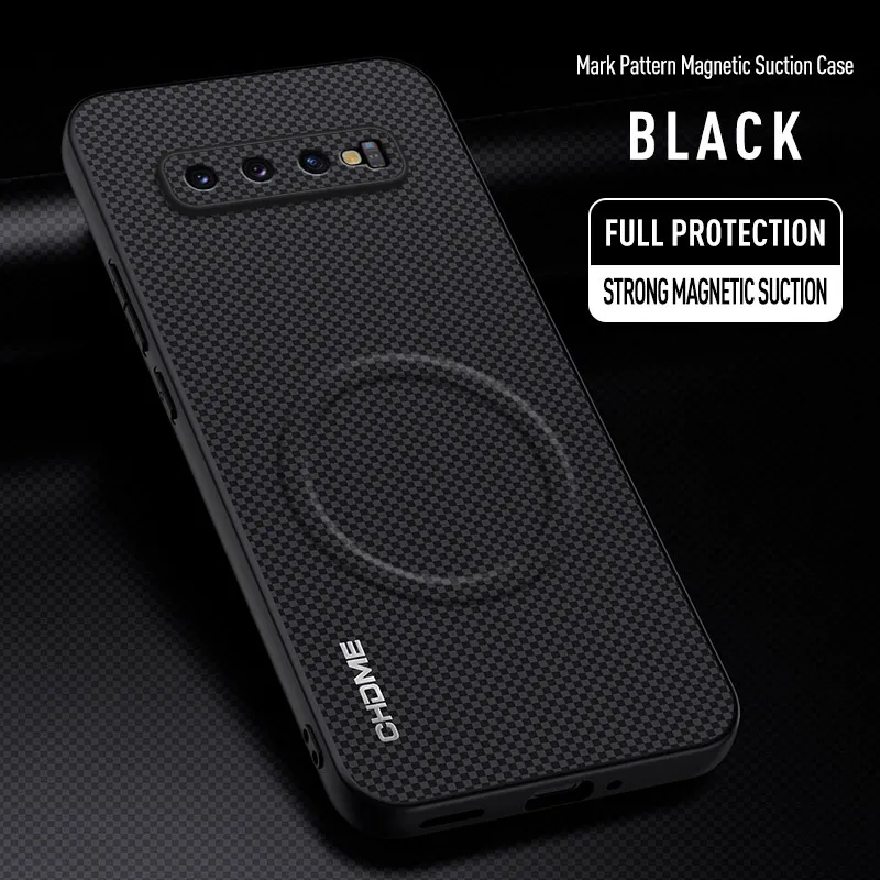 Luxury Car Magnetic Holder Shockproof TPU Silicone Protective Phone Case