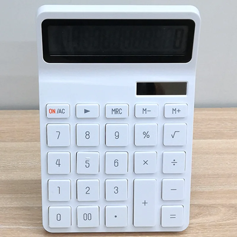 Description Picture 5 of item12-Digit Large LCD Display Calculator Standard Function Calculator with Solar & Battery Dual Power For Home Basic Desktop Office
