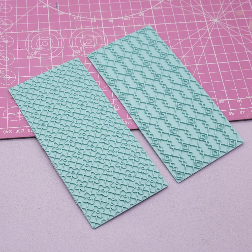 Embossed Pattern Texture Mat for Clay Crafting and Pottery