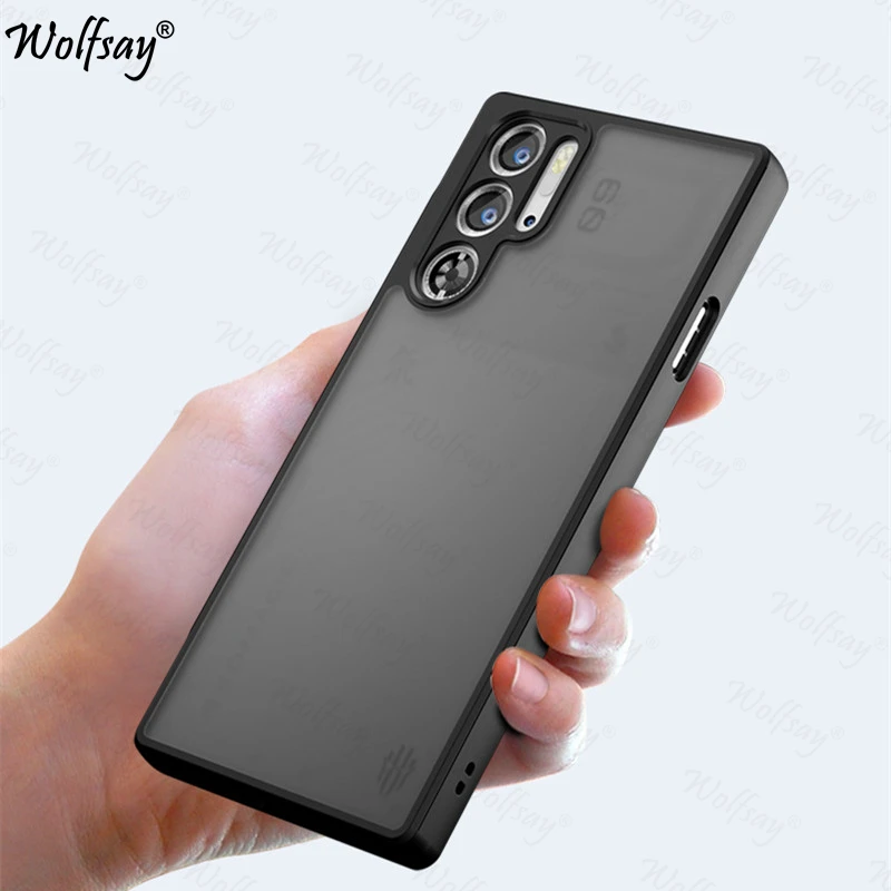 Matte Transparent Protective Phone Case Cover